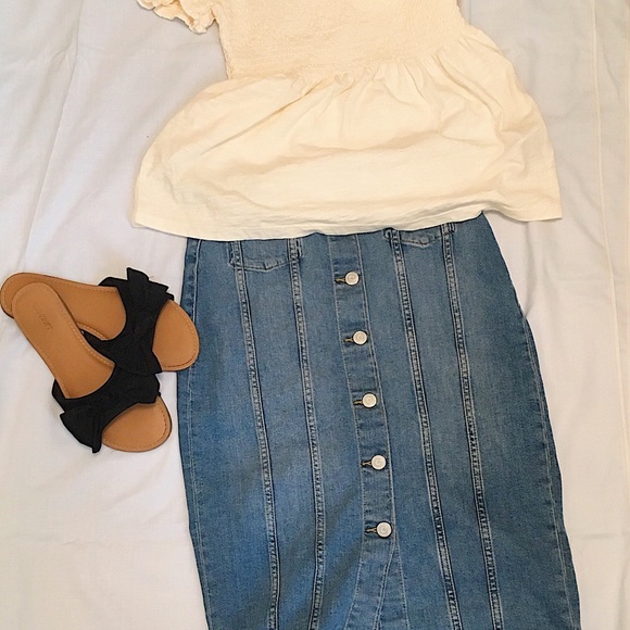 GAP midi denim skirt πΉ - Picture 3 of 3